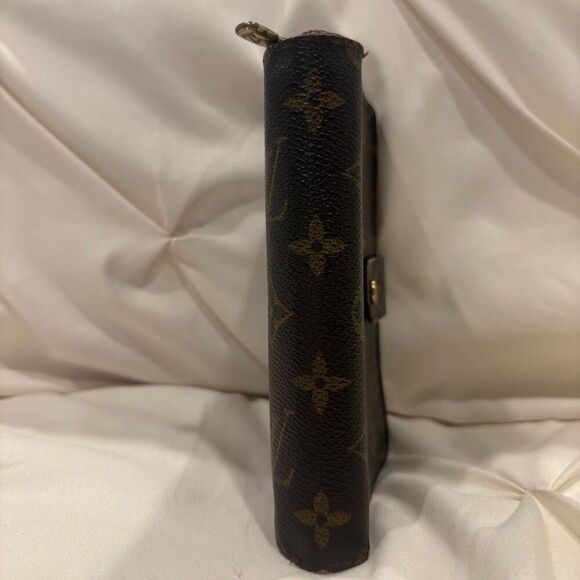 Vintage Louis Vuitton Classic Monogram Porte Papier Zippe Bifold Wallet & Insert - Picture 2 of 14